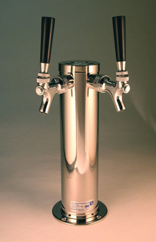 3" Stainless Steel Dual Faucet